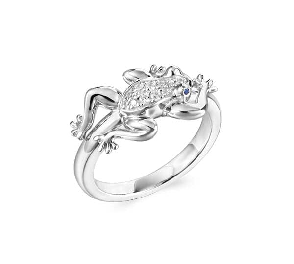Pavé Leaping Coqui Ring Ring Island by Koa Nani 