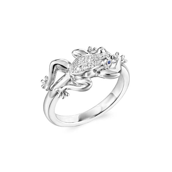 Pavé Leaping Coqui Ring Ring Island by Koa Nani 