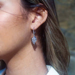 Pavé Mighty King Conch Shell Earrings Earrings Island by Koa Nani 