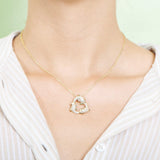 Pavé Nai'a Infinity Pendant Pendant Island by Koa Nani Yellow Gold 