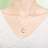 Pavé Nai'a Infinity Pendant Pendant Island by Koa Nani Rose Gold 