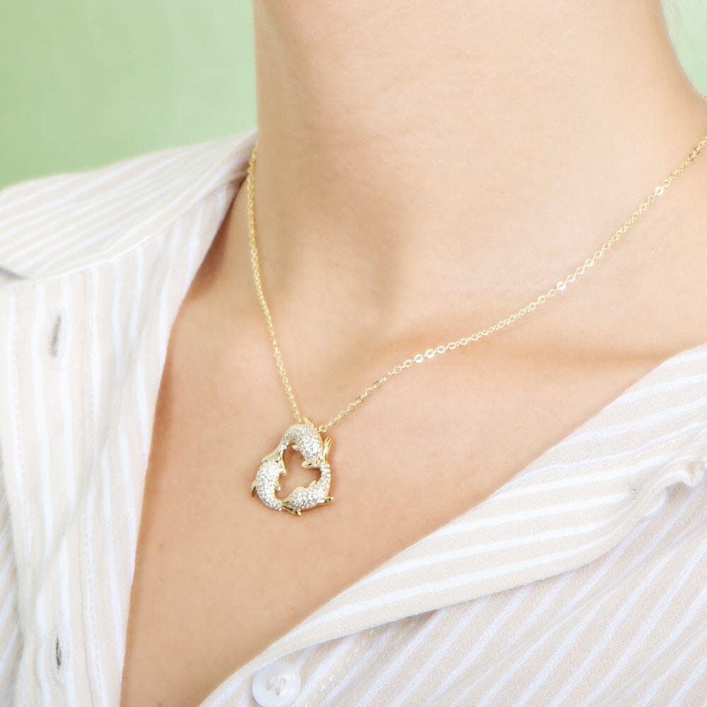 Pavé Nai'a Infinity Pendant Pendant Island by Koa Nani 