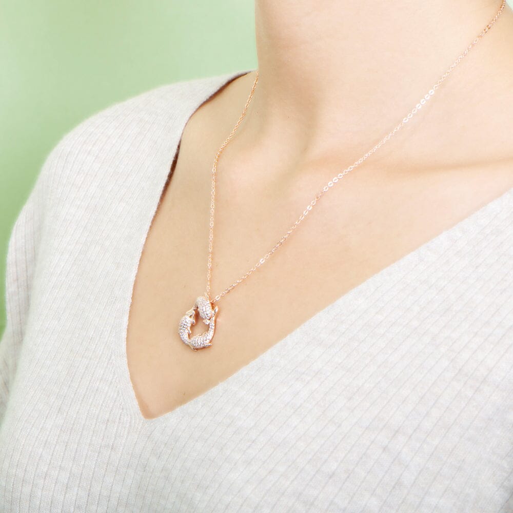 Pavé Nai'a Infinity Pendant Pendant Island by Koa Nani 