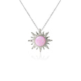 Pavé Opalite Sun Pendant Pendant Island by Koa Nani 