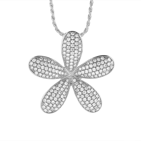 Pavé Pikake Pendant Pendant Island by Koa Nani 