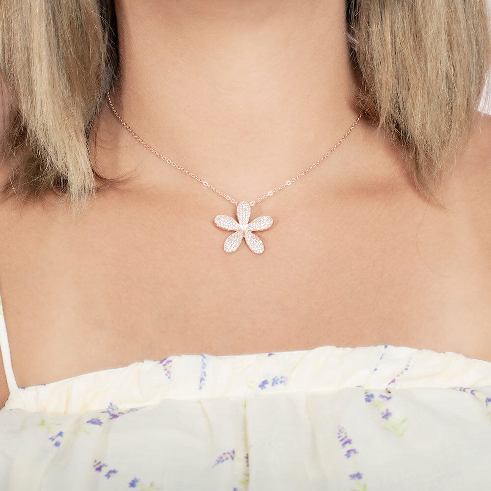 Pavé Pikake Pendant Pendant Island by Koa Nani 