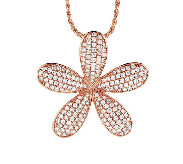 Pavé Pikake Pendant Pendant Island by Koa Nani 