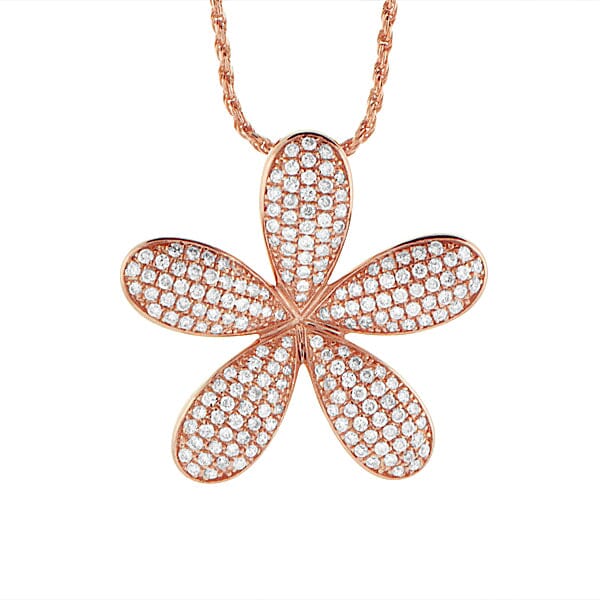 Pavé Pikake Pendant Pendant Island by Koa Nani 
