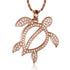 Pavé Polynesian Honu Pendant Pendant Island by Koa Nani 