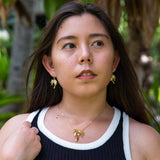 Pavé Queen Palm Tree Pendant Pendant Island by Koa Nani 