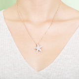 Pavé Starfish Pendant Pendant Island by Koa Nani 