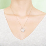 Pavé Sunrise Seashell Pendant Pendant Island by Koa Nani 