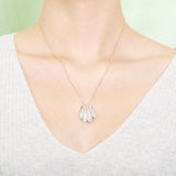 Pavé Sunrise Seashell Pendant Pendant Island by Koa Nani 