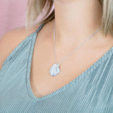 Pavé Sunrise Seashell Pendant Pendant Island by Koa Nani 