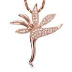 Pavé Tropical Bird of Paradise Pendant Pendant Island by Koa Nani Rose Gold 