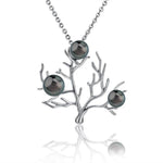 Pearl Coral Pendant Pendant Island by Koa Nani Tahitian Pearl White Gold 