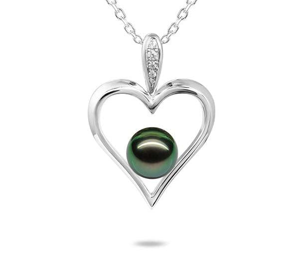 Pearl Eternal Love Pendant Pendant Island by Koa Nani Tahitian Pearl 