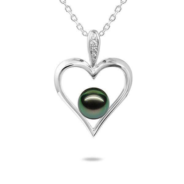 Pearl Eternal Love Pendant Pendant Island by Koa Nani Tahitian Pearl 