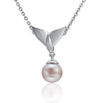 Pearl Flippers Pendant Pendant Island by Koa Nani Akoya Pearl 