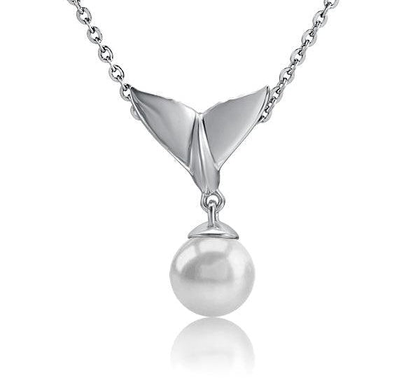 Pearl Flippers Pendant Pendant Island by Koa Nani Freshwater Pearl 