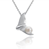 Pearl Flukes Pendant Pendant Island by Koa Nani Akoya Pearl 