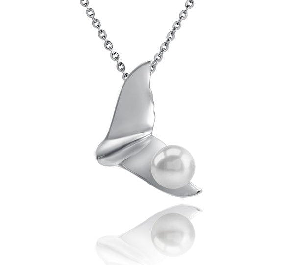 Pearl Flukes Pendant Pendant Island by Koa Nani Freshwater Pearl 