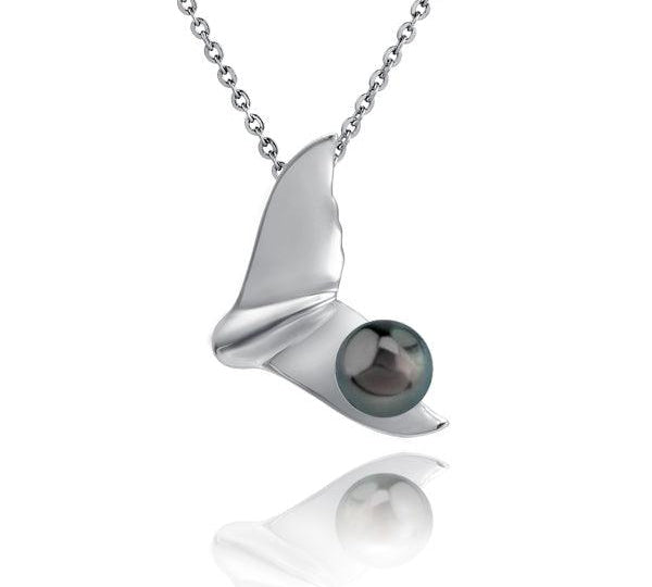 Pearl Flukes Pendant Pendant Island by Koa Nani Tahitian Pearl 