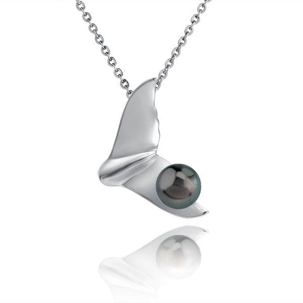 Pearl Flukes Pendant Pendant Island by Koa Nani Tahitian Pearl 