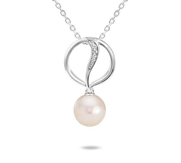 Pearl Hanalei Pier Pendant Pendant Island by Koa Nani Freshwater Pearl 