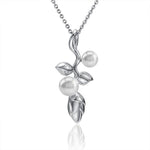 Pearl Heliconia Pendant Pendant Island by Koa Nani Freshwater Pearl 