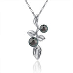 Pearl Heliconia Pendant Pendant Island by Koa Nani Tahitian Pearl 