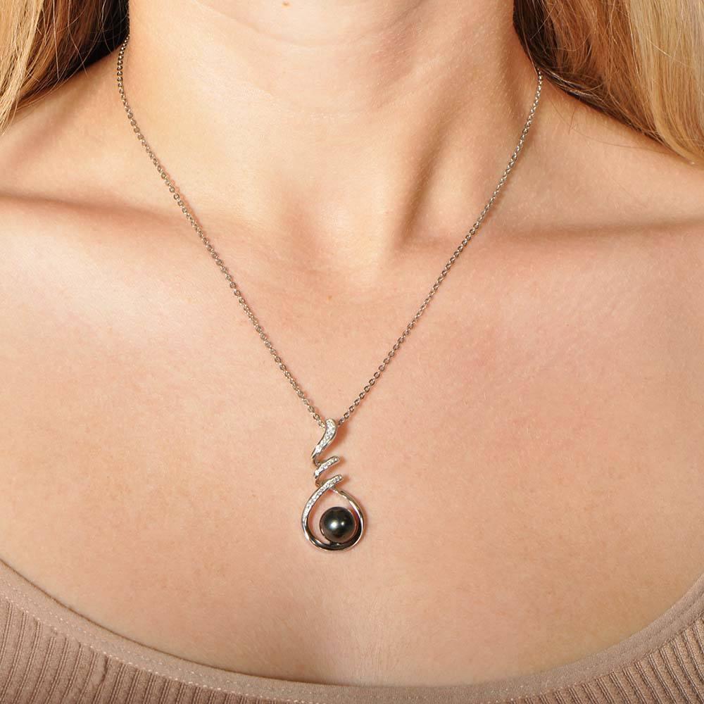 Pearl Helix Pendant Pendant Island by Koa Nani 