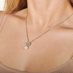 Pearl Hibiscus Pendant Pendant Island by Koa Nani 