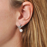 Pearl Hokuhele Earrings Earrings Island by Koa Nani 