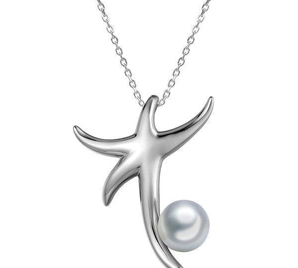 Pearl Hokuhele Pendant Pendant Island by Koa Nani Freshwater Pearl 