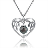 Pearl Honu Heart Pendant Pendant Island by Koa Nani Tahitian Pearl 