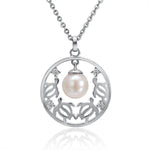 Pearl Honu Infinity Pendant Pendant Island by Koa Nani Akoya Pearl 