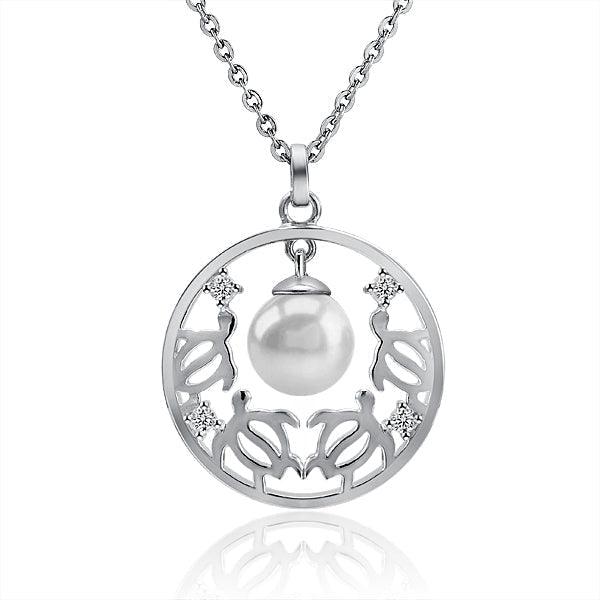 Pearl Honu Infinity Pendant Pendant Island by Koa Nani Freshwater Pearl 