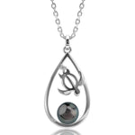 Pearl Honu Teardrop Pendant Pendant Island by Koa Nani Tahitian Pearl 