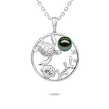Pearl Honu's Garden Pendant Pendant Island by Koa Nani Tahitian Pearl 