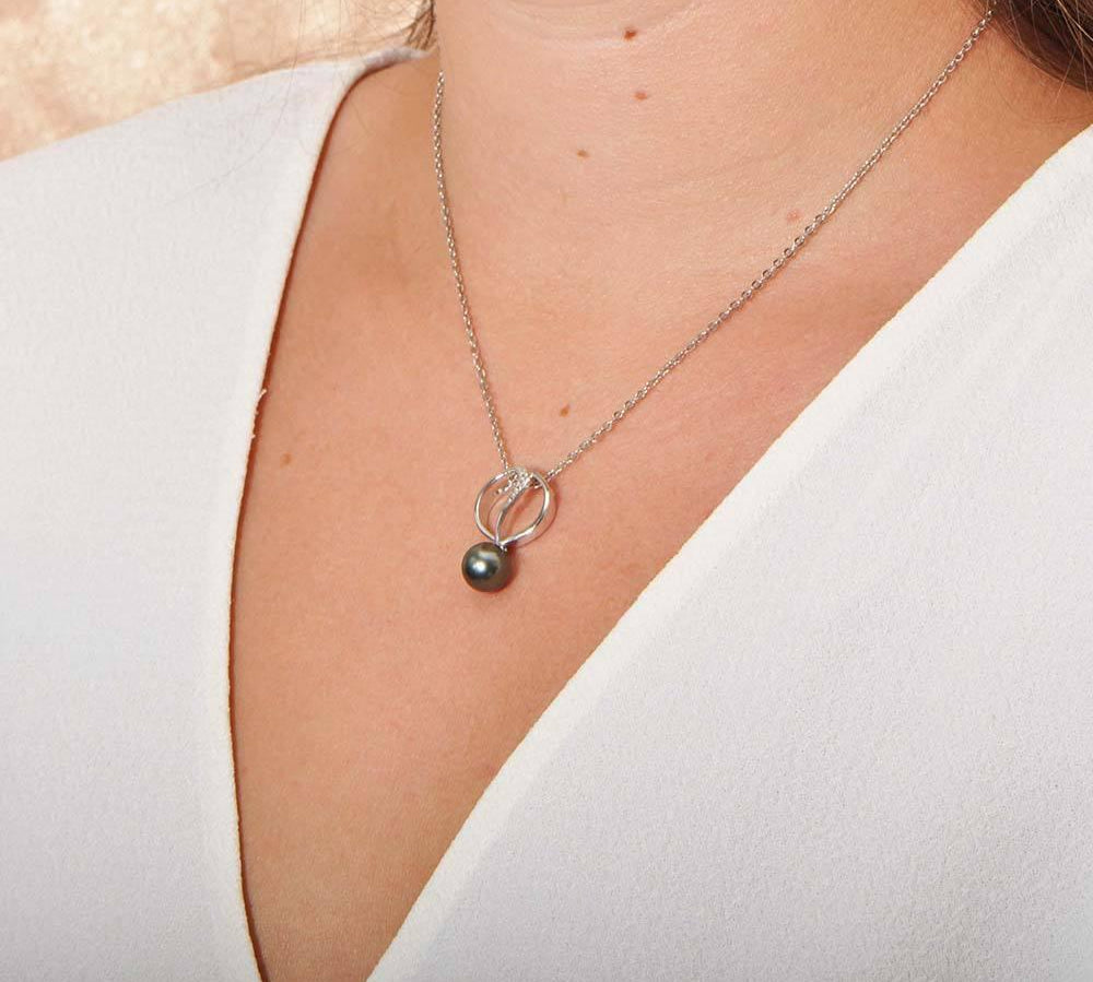 Pearl Infinity Kai Pendant Pendant Island by Koa Nani 