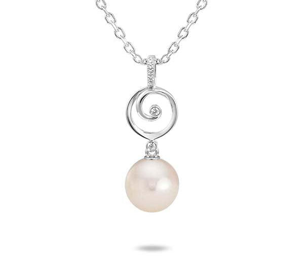 Pearl Infinity Kai Pendant Pendant Island by Koa Nani Freshwater Pearl 