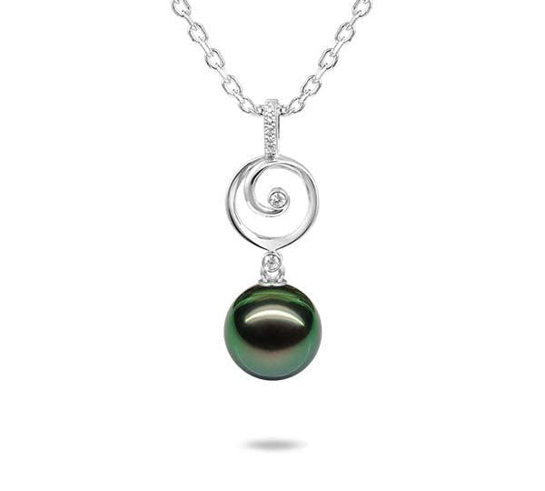 Pearl Infinity Kai Pendant Pendant Island by Koa Nani Tahitian Pearl 