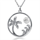 Pearl Island Pendant Pendant Island by Koa Nani Freshwater Pearl 