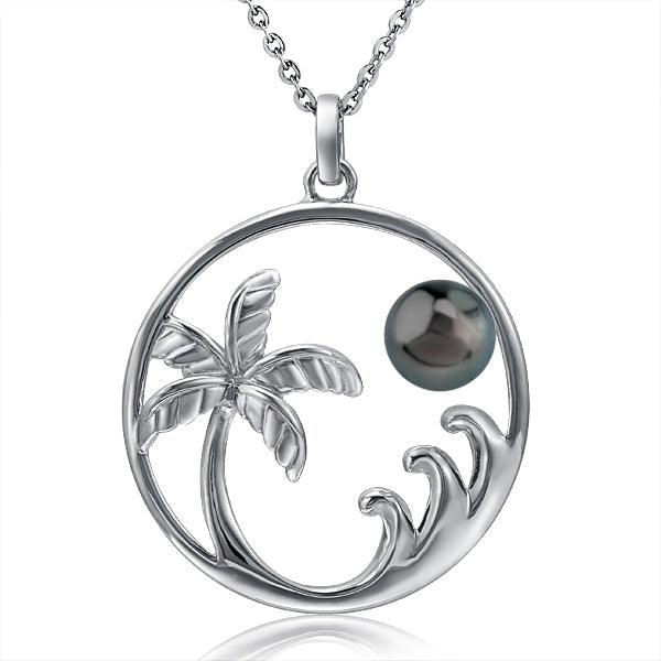 Pearl Island Pendant Pendant Island by Koa Nani Tahitian Pearl 
