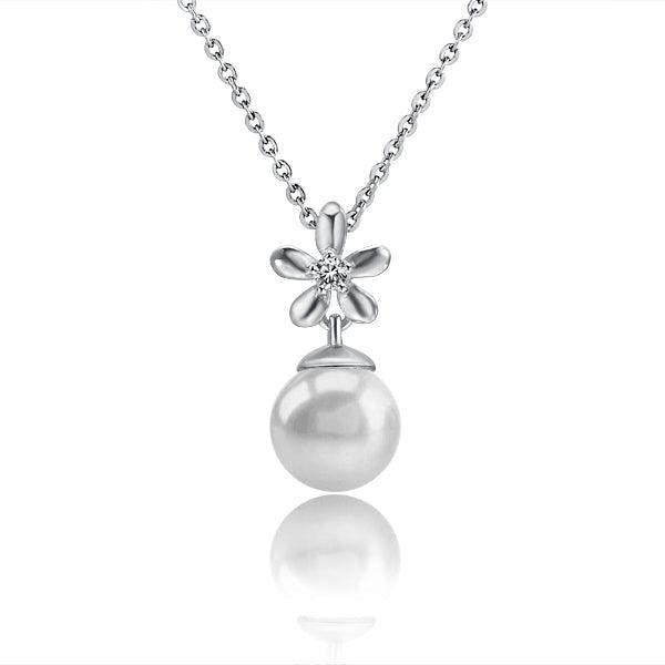 Pearl Jasmine Pendant Pendant Island by Koa Nani Freshwater Pearl 
