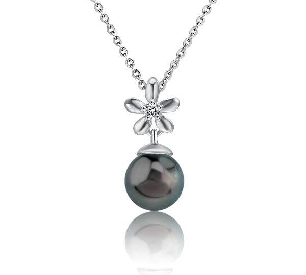 Pearl Jasmine Pendant Pendant Island by Koa Nani Tahitian Pearl 