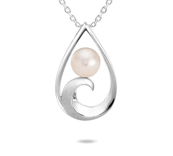 Pearl Kai Teardrop Pendant Pendant Island by Koa Nani Freshwater Pearl 