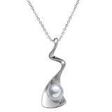 Pearl Lava Flow Pendant Pendant Island by Koa Nani Freshwater Pearl 