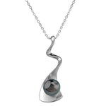 Pearl Lava Flow Pendant Pendant Island by Koa Nani Tahitian Pearl 
